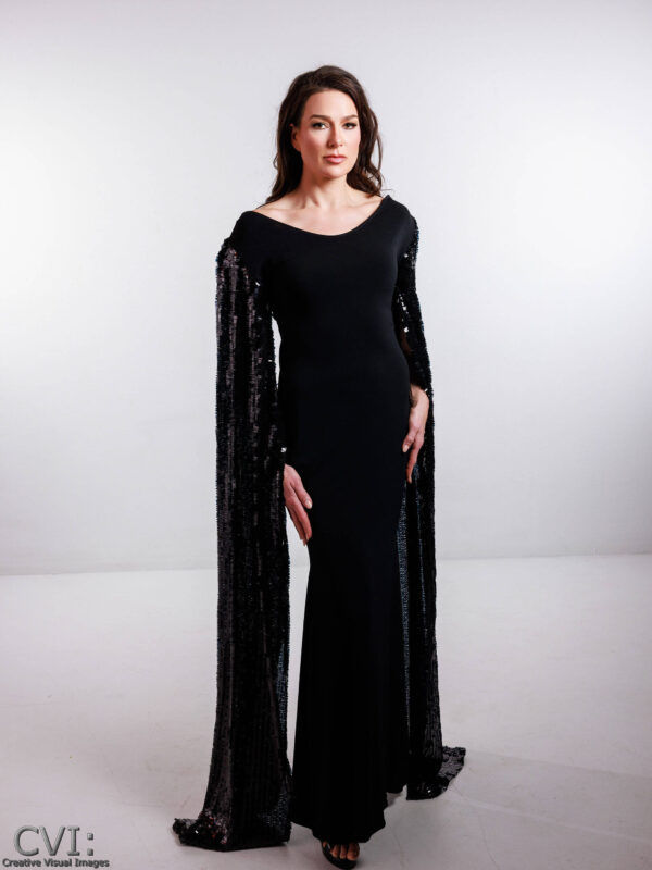 Midnight Araceli Gown in Black